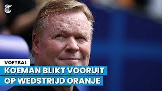 KIJK TERUG Koeman blikt vooruit op EKtopper tegen Frankrijk [upl. by Eimmas455]