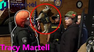 GTA 5 Roleplay  Tracy Martell FUNNIEST MOMENTS  NoPixel 30 [upl. by Enywad322]