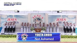 JMCIM  Not Ashamed  Youth Choir  October 20 2024 [upl. by Nomaj885]