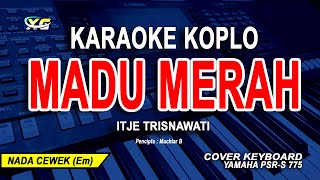 Secangkir Madu Merah Karaoke Koplo Nada Wanita Itje Trisnawati Tiktok Viral [upl. by Mungam47]