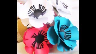 DIY Paper flowers [upl. by Codee]