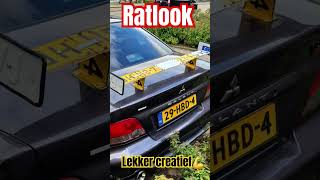 KENTEKEN SPOILER💪 automobile ratlook mitsubishi creative ratstyle jdmcars albertikupper nl [upl. by Freeland]