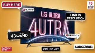 Experience Stunning Clarity LG 43” 4K Ultra HD Smart LED TV Review  Is It Worth the Hypeviews [upl. by Boffa]