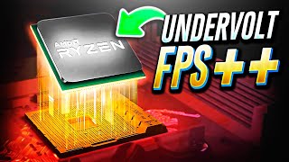 ✅ ¿Cómo hacer Undervolt a CUALQUIER CPU Ryzen para obtener más FPS 🔥 ¡La VERDAD [upl. by Hanford]