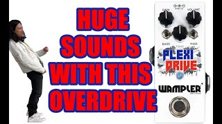 Unboxing Wampler Plexi Drive Mini Overdrive Pedal Direct Demo [upl. by Eelak116]