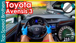 Toyota Avensis III 20 D4D 2016 AUTOBAHN POV TOP SPEED 🚀 TopSpeedBrothers [upl. by Ellecrad]