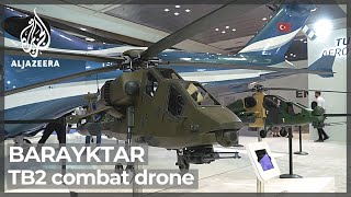 BAYRAKTAR TB2 Turkish drone steals spotlight [upl. by Salokin]