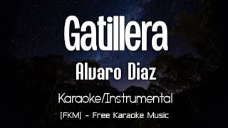 Alvaro Diaz  Gatillera KaraokeInstrumental  Subtitulado En Español  FKM Free Karaoke Music [upl. by Ecirtap]