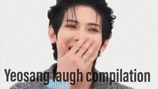 ATEEZ Yeosang laugh compilation [upl. by Adnilem]