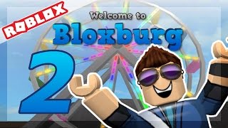 Welcome to Bloxburg Ep 2  Playing with RonaldOMG and KarinaOMG  Roblox [upl. by Nanreik]