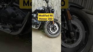 Modified Royal Enfield Meteor 350 royalenfieldmeteor350 meteor350 bikemodificationaccessories [upl. by Seroka]