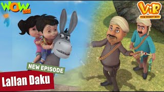 Vir The Robot Boy  Lallan Daku  NEW HINDI EPISODE  Wow Kidz [upl. by Neelyam]