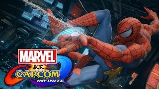 Marvel VS Capcom Infinite SpiderMans Theme Classic Theme [upl. by Nediarb653]