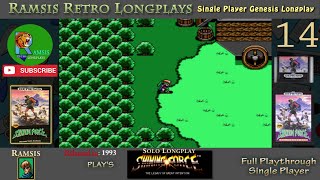 Shining Force  1993  GEN  Episode 14  Full Playthrough and Lets Play  Chapter 4  14 [upl. by Ahsilyt]