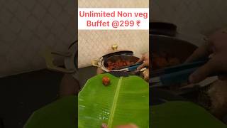 Zamindar Restaurant Marathahalli Bangalore Unlimited Non Veg buffet  299₹ bangalore shortsvideo [upl. by Aehs449]