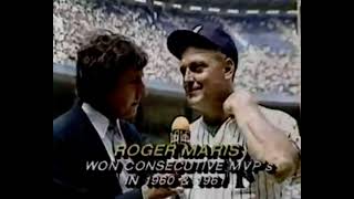 Roger Maris Interview • July 16 1983 [upl. by Sibyl]