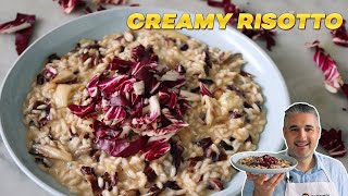 How to Make CREAMY RISOTTO with RADICCHIO Like an Italian Super Creamy [upl. by Einiar383]