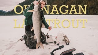 Late Winter Lake Trout in the British Colombia Mountains [upl. by Arotal342]