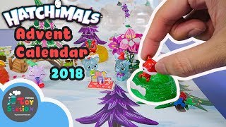 Bộ lịch Hatchimals Christmas Advent Calendar 2018 đếm ngược bất ngờ đến Noel ToyStation 299 [upl. by Pricilla]