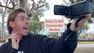 Sony Camcorder  CX625 Review [upl. by Auric]