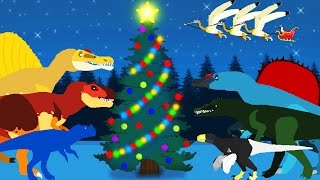 Dinosaurs Cartoons  Christmas with Dinosaurs  DinoMania [upl. by Atinrehs761]