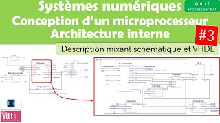 Conception dun microprocesseur  Architecture interne du microprocesseur [upl. by Hedwiga]