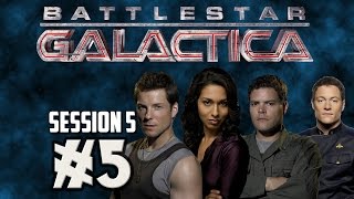 Board Game Night 5 Battlestar Galactica  Part 5 [upl. by Anabelle641]