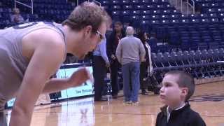 Xavier StudentAthletes Help MakeAWish [upl. by Ikkela]