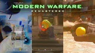 ALL MODERN WARFARE REMASTERED CHEATS  All Intel Cheats Gameplay Showcase  COD MWR [upl. by Crandell]