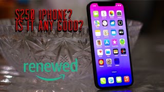 Should you buy an iPhone from Amazon Renewed I Was Surprised 😮 iPhone 12 [upl. by Lahcsap248]