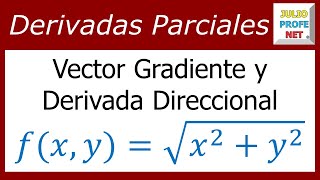 Vector gradiente y derivada direccional  Ejercicio 1 [upl. by Tremayne186]