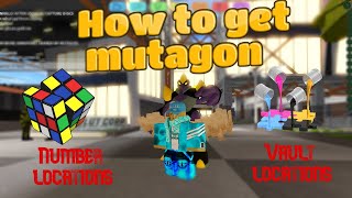 Loomian legacy how to unlock mutagoncode location [upl. by Aidiruy]