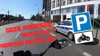 Gdzie parkować motocykl  motovlog  sraki ptakają na motocykl ale mydło wszystko umyje [upl. by Laddie577]