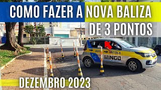 NOVA BALIZA DE 3 PONTOS  Passo a Passo completo  Atualizado Dezembro de 2023 [upl. by Cyrano]