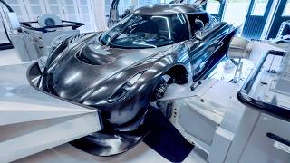 CHRISTIAN VON KOENIGSEGG IN DEPTH GEMERA FACTORY TOUR [upl. by Yhtimit]