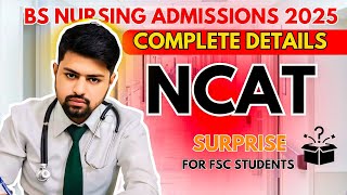 NURSING ADMISSION COMPLETE DETAILS 2025NCAT PREPARATION [upl. by Dasya]