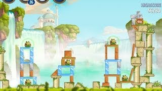 Angry Birds Star Wars 2 Level B115 Naboo Invasion 3 star Walkthrough [upl. by Bank]