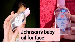 Johnsons Baby Oil review Johnsons Baby Oil [upl. by Ocin625]