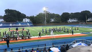 The Walter G O’Connell Copiague High School Marching Band at Malverne 92824 [upl. by Joachima]