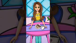 paper doll house daily life like this video comment in♥trending shortsvideo [upl. by Nylirehs]