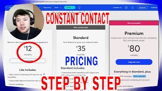 ✅ Constant Contact Pricing Plans 🔴 [upl. by Jilly]