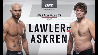 Ben Askren  Robbie Lawler [upl. by Ecnarf]