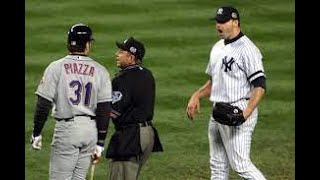 Roger Clemens VS Mike Piazza [upl. by Kobe]