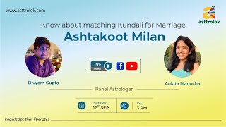 Marrige Astrology  Ashtakoot Guna Milan  36 Gunas  Vedic Astrology  Jyotish  Asttrolok [upl. by Casey]