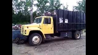 1985 International S1700 90L 5 speed Dump Truck [upl. by Nhguavahs995]