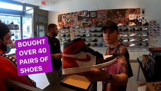 Bought Over 40 Pairs Of Shoes A Day In The Life Of A SNEAKER RESELLER Part 52 [upl. by Kassaraba531]