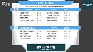 East Molesey CC 3rd XI v Sunbury CC 3rd XI [upl. by Rizan]