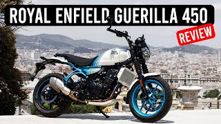 Royal Enfield Guerilla 450 Review  Royal Enfield Guerrilla 450 Price [upl. by Eniotna]