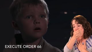 YouTubers react to “Execute Order 66” scene Star Wars Episode III Revenge of the Sith [upl. by Sucerdor880]