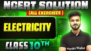 Electricity  Complete NCERT WITH BACK EXERCISE in 1 Video  Class 10th Board [upl. by Nerahs633]